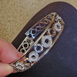 Touchstone crystal bangle